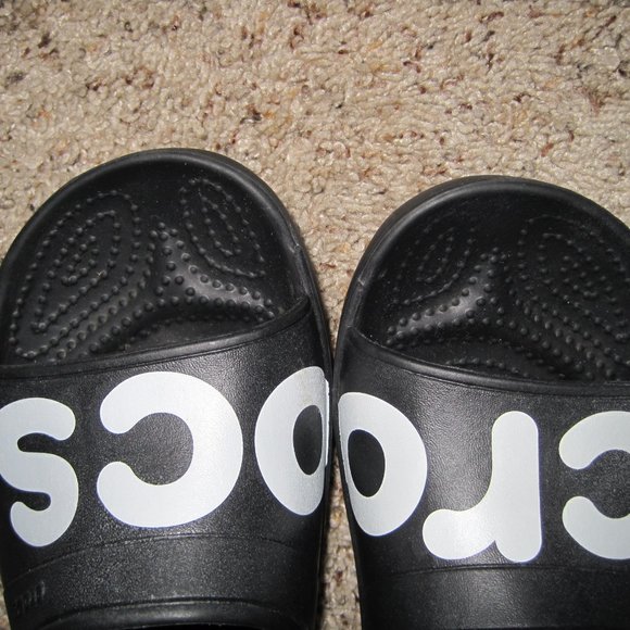 Crocs iconic comfort slides sz 7 - Picture 6 of 8